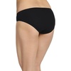 image:imageJockey Womens Underwear 100 Cotton Elance Bikini  3 PackGrey HeatherCharcoal HeatherBlack
