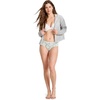 image:imageJockey Womens Underwear 100 Cotton Elance Bikini  3 PackIris BlueTender Yellow StripeDainty White Florals