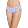 image:imageJockey Womens Underwear 100 Cotton Elance Bikini  3 PackMidnight IrisBouquet BloomFrothy Blue