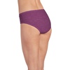 image:imageJockey Womens Underwear 100 Cotton Elance Hipster  6 PackOatmealBoysenberryPerfect Purple