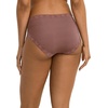 image:imageJockey Womens Underwear Soft Stretch Lace Supersoft Hi CutTuscan Brown