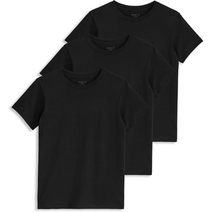 image:imageJockey Boys Undershirt Boys 100 Cotton Crew Neck TShirt  3 PackBlack