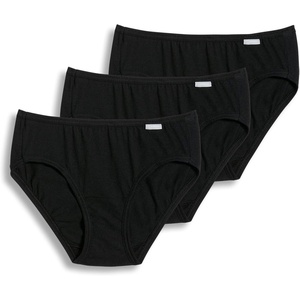 image:imageJockey Womens Underwear 100 Cotton Elance Bikini  3 PackBlack