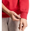 image:imageJockey Womens Loungewear Unwind Lounge Crew SweatshirtDragonfruit Red