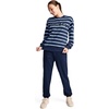 image:imageJockey Womens Loungewear Unwind Lounge Crew SweatshirtJockey Wave