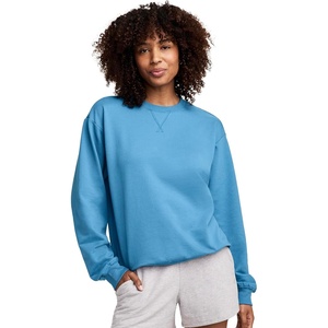 image:imageJockey Womens Loungewear Unwind Lounge Crew SweatshirtHarbor Blue