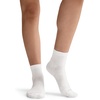 image:imageJockey Womens Socks Womens Performance Cotton Blend Quarter Socks  3 PackWhite