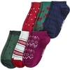 image:imageJockey Womens Socks Womens Pattern Low Cut Socks  6 PackDotty Holiday