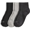 image:imageJockey Womens Socks Womens Performance Cotton Blend Quarter Socks  3 PackDove Heather