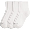 image:imageJockey Womens Socks Womens Performance Cotton Blend Quarter Socks  3 PackWhite