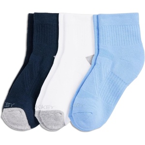 image:imageJockey Womens Socks Womens Performance Cotton Blend Quarter Socks  3 PackJockey Heather