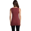 image:imageJockey Womens Activewear Rib TankCurrant