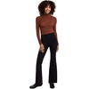 image:imageJockey Womens Activewear Supersoft Mock Neck BodysuitCoffee