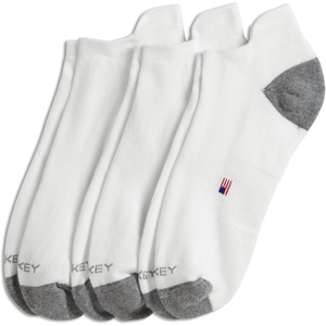 image:imageJockey Mens Socks Mens Made in America Low Cut Socks  3 PackWhite