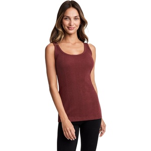 image:imageJockey Womens Activewear Rib TankCurrant