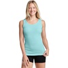 image:imageJockey Womens Activewear 100 Cotton Rib TankTeal Agate