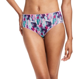 image:imageJockey Womens Underwear No Panty Line Promise Tactel French CutFloral Bark