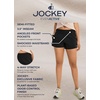 image:imageJockey Womens Activewear EverActive 35 Woven ShortGolden Animal