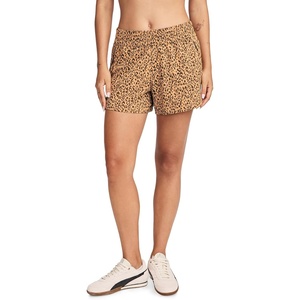 image:imageJockey Womens Activewear EverActive 35 Woven ShortGolden Animal